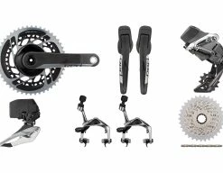 Groupe Complet SRAM RED AXS 2x12 Vitesses à Patins