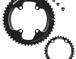 Plateaux Rotor 110x4 Pour Pédalier Shimano R9200 & R8100 Avec Kit De Visserie