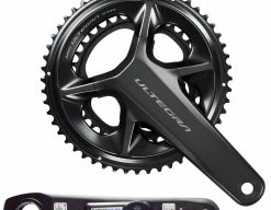 Pédalier SHIMANO ULTEGRA R8100 12v Avec Manivelle Gauche Capteur De Puissance Stages Cycling