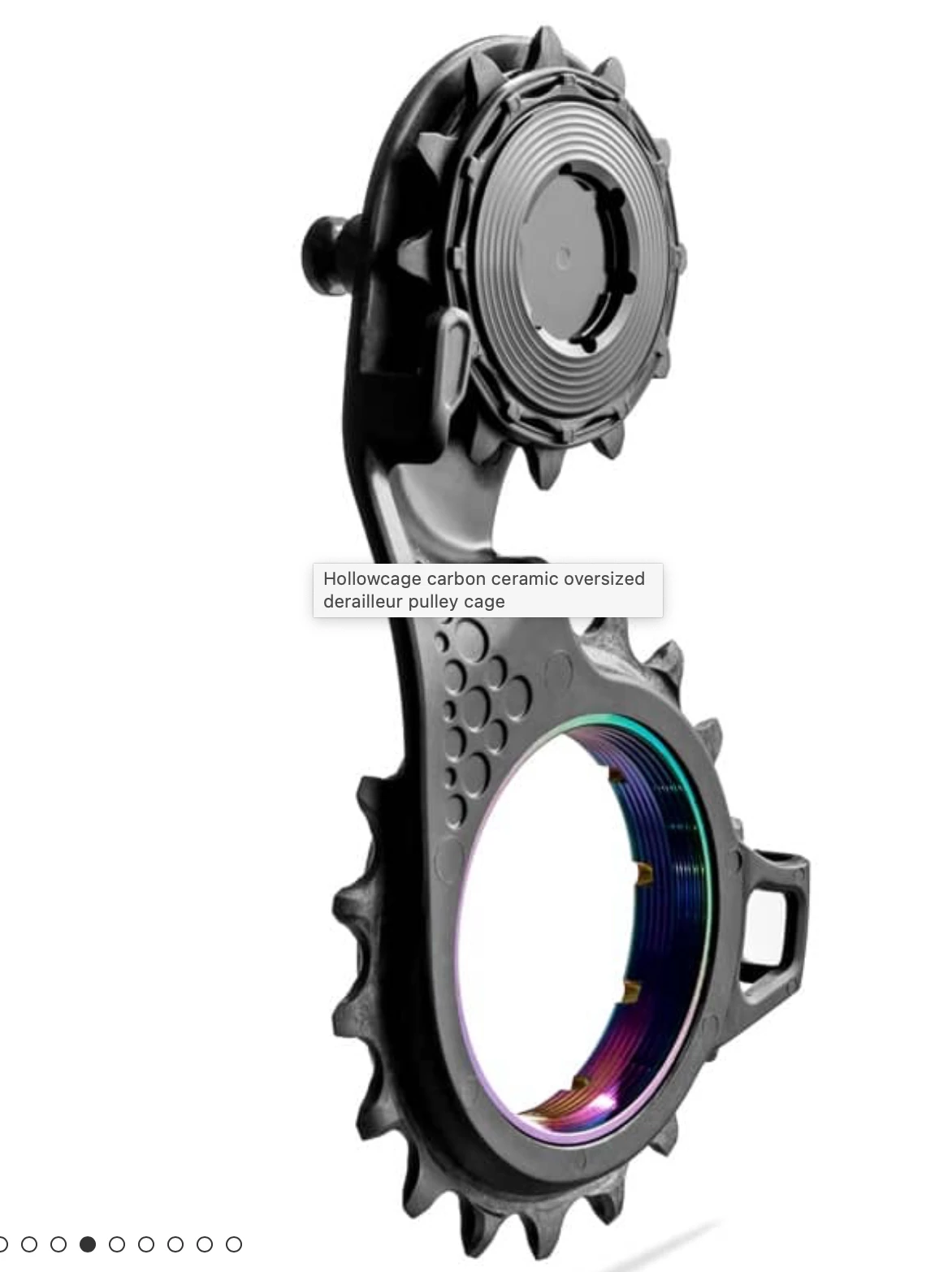 Chape De Dérailleur Absolute Black Hollowcage Pour SHIMANO DURA-ACE R9200 12 Vitesses 6 Chape De Dérailleur Absolute Black Hollowcage Pour SHIMANO DURA-ACE R9200 12 Vitesses – Image 4