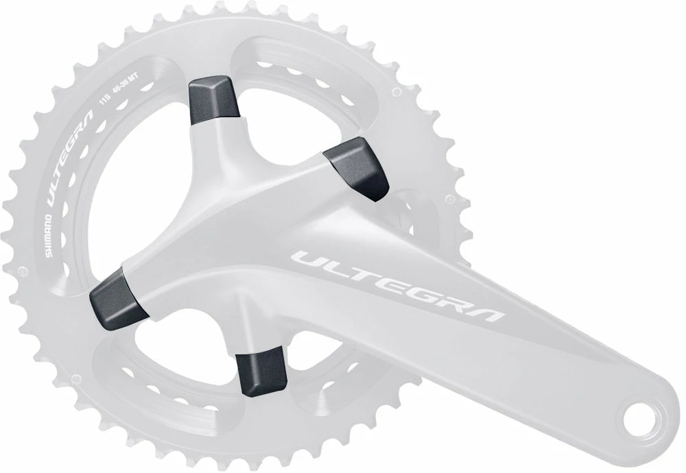 Vis De Plateau SHIMANO ULTEGRA FC-8000 46-36 Dents (M8 X 10,1) Et écrou (4 Jeux) 4 Vis De Plateau SHIMANO ULTEGRA FC-8000 46-36 Dents (M8 X 10,1) Et écrou (4 Jeux) – Image 2