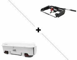 Coffre BackBox Blanc Pour Support De Base MFT Et Support De Base Pour Fixation D'accessoires MFT