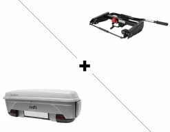 Coffre BackBox Gris Pour Support De Base MFT Et Support De Base Pour Fixation D'accessoires MFT