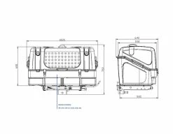 Aragon Coffre D'attelage TowBox V1 Dog Gris 35 Aragon Coffre D'attelage TowBox V1 Dog Gris -Vélos Boutique coffre d attelage towbox v1 dog gris 1 16