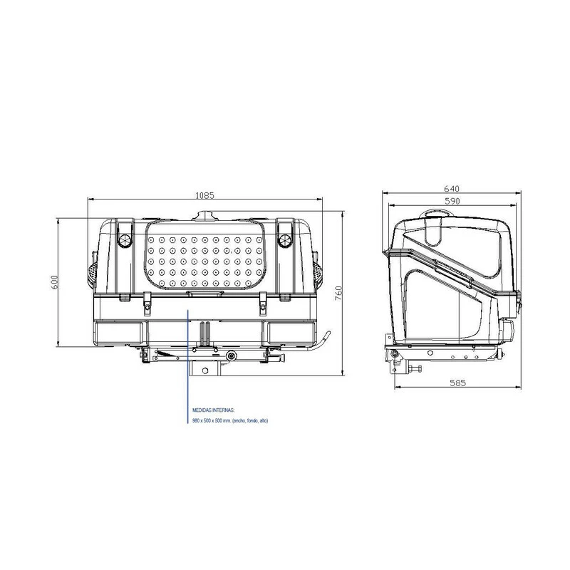 Aragon Coffre D'attelage TowBox V1 Dog Gris 19 Aragon Coffre D'attelage TowBox V1 Dog Gris – Image 17