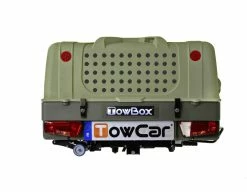 Aragon Coffre D'attelage TowBox V1 Dog Vert -Vélos Boutique coffre d attelage towbox v1 dog vert 2