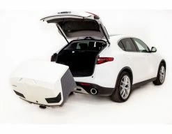 Aragon Coffre D'attelage TowBox V3 Blanc -Vélos Boutique coffre d attelage towbox v3 blanc 7