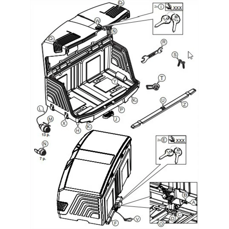 Aragon Coffre D'attelage TowBox V3 Gris 12 Aragon Coffre D'attelage TowBox V3 Gris – Image 10